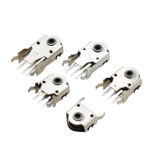 10PCS Mouse Encoder 5MM 7MM 9MM 11MM 13MM Rolling Switch Roller Encoder 5H 7H 9H 11H 13H Mouse Navigation Mouse Connector(2 x 5 Colours)