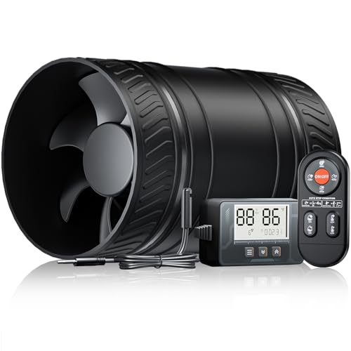 ONVEAN 4 Inch Inline Duct Fan with Humidity Sensor and