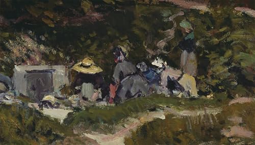 Huile sur toile détail d'Alfred Sisley pour une décoration murale haut de gamme