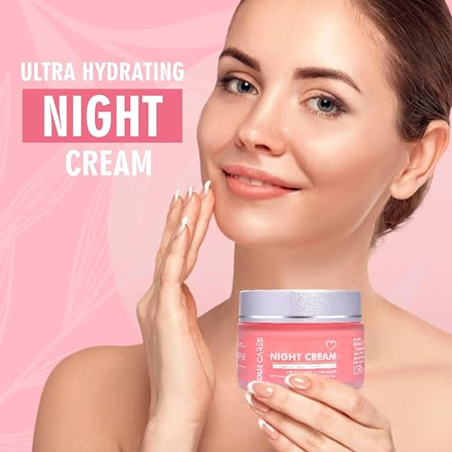 Image of Night Reset Retinol + Ceramide Night Cream | Anti Aging Cream For Women & Men | Reduces Fine Lines & Wrinkles | Oil Free & Non Sticky Moisturizer | For Glowing Youthful Skin | For All Skin Types