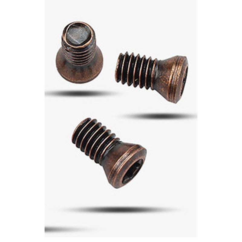 M2 M2.2 M3 M4 M4.5 M5Torx Bolts Bronze CNC Screw 12.9 Grade Plum Bossom Screws 10PCS - (Dimensions: M4.5x15mm)