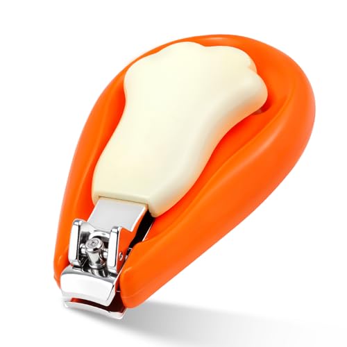 Cortauñas Bebe, Cortaúñas para Bebés Recién Nacido Suave y Seguro, Corta Uñas Bebé con Lima para Uñas, Asa Ancha y Ergonómica, cortauñas infantil de acero inoxidable