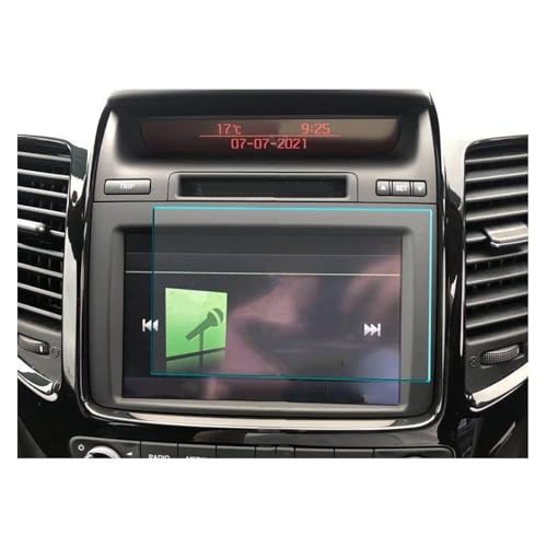 Film protecteur d'écran en verre trempé anti-rayures pour navigation KIA Venga