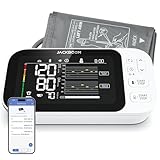 Blood Pressure Monitor for Home Use,Automatic Upper Arm Blood Pressure Machine with 2x250 readout,5.5 Inch Large LED Screen,Voice Guidance, Adjustable Large Cuff (8.7-16.5in)&Storage Box-Connect App