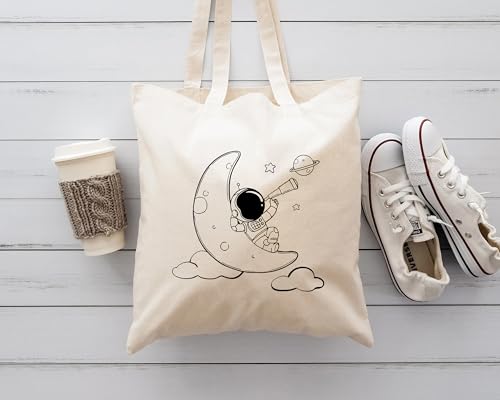 Image of The Purple Tree Cotton Tote Bags for Women (pack of 1) Women Tote Bag, Eco Friendly Tote Bag, Reusable Tote Bag, Shopping Bag, College Bag