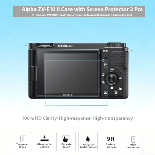 Funda de silicona para cámara Sony ZVE10 II miniatura 6