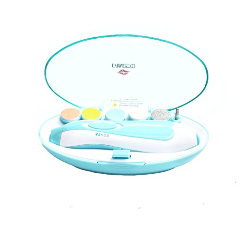 Baby Nail Trimmer, Fansidi Upgraded Safe Baby Nail File- Electric Baby Nail Clipper
