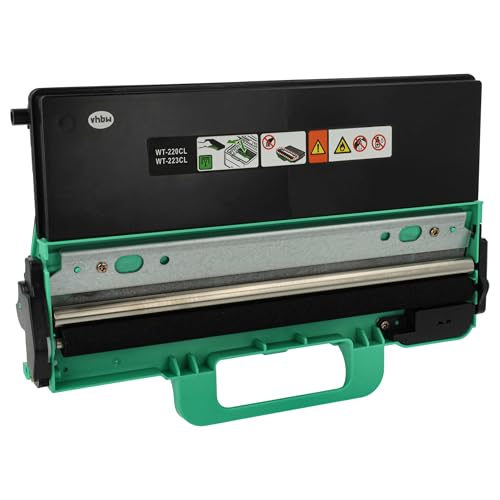 vhbw vaschetta, Contenitore per Toner esausto Compatibile con Brother MFC L 3730 CDN, L 3750 CDW, L 3710 CW, L 3770 CDW stampanti Laser