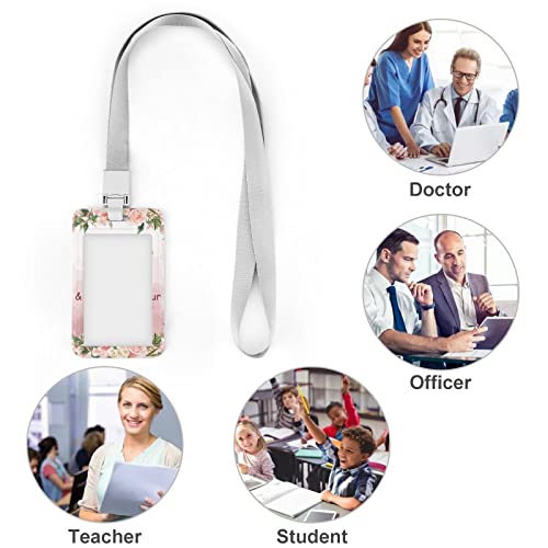 Religious Christian Id Badge Holder Lanyards For Id Badges Slide Cover Abs Waterproof Clear Neck Lanyard For School Office Men Women #TOP3