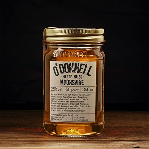 O'Donnell Moonshine Geschenkbox | Geschenkidee | 3 x 350ml | 2 x Shotgläser + Ausgießer | Premium Schnaps | Likör… - Image 4
