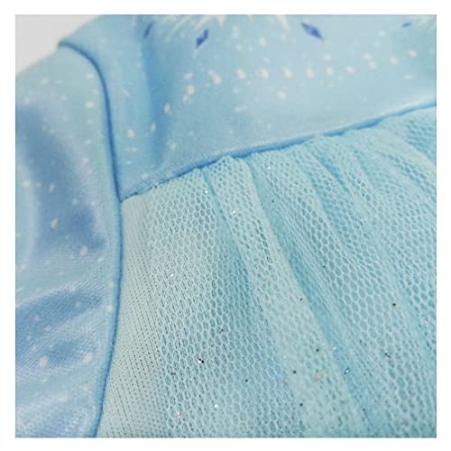 Fantasia Vestido Infantil Frozen Elsa Disney