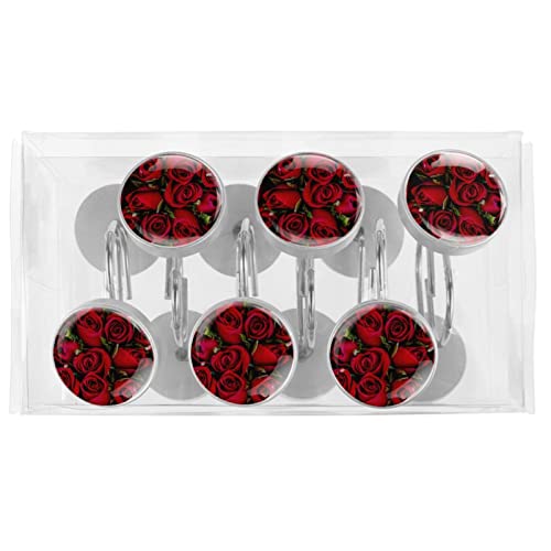 Crochets rideau de douche acier inoxydable durable et chic