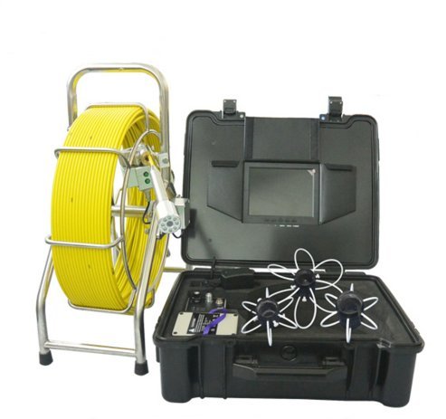 MABELSTAR self-Leveling Pipe Sewer Camera Waterproof 60m Pipe Inspection Camera