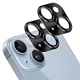 YWXTX 対応 iPhone 14/ 14Plus カメラフィルム ルミ合金＋宇宙航空材料 【2枚セット-国産旭硝子素材】 iPhone 14/ 14Plus レン 保護フィルム アイフォン 14/ 14Plus ガメラ保護 超高硬度9Hガラス 5層設計 360°保護 3眼レンズ保護 防爆裂 、衝撃吸収 、高透過率 YWXT-JTKJ14