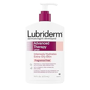 Lubriderm-Advanced-Therapy-Moisturizing-Lotion-with-Vitamins-E-and-B5-Deep-Hydration-for-Extra-Dry-Skin-Non-Greasy-Formula-16-fl-oz-Pack-of-2 Lubriderm Advanced Therapy Fragrance Free Moisturizing Hand & Body Lotion + Pro-Ceramide with Vitamins E & Pro-Vitamin B5, Intense Hydration for Extra Dry Skin, 16 fl. oz, 2 Pack