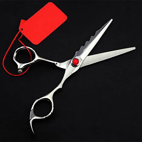 Haarschneiden, professionelle 6 Zoll Deutschland 440c Make-up-Schere Schneiden Friseur Haarschneider Schere Friseur von