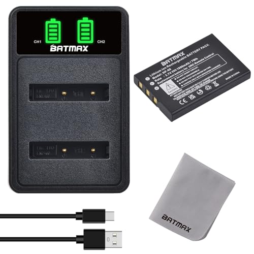 Cargador de batería NP-60 para cámara Fujifilm en viajes y escapadas