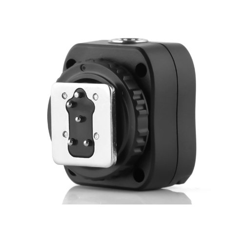Pixel Tf-322 Flash Hot Shoe Sync Adapter With Extra Pc Sync Port Dedicated For Nikon Dslr & Flashgun #TOP4