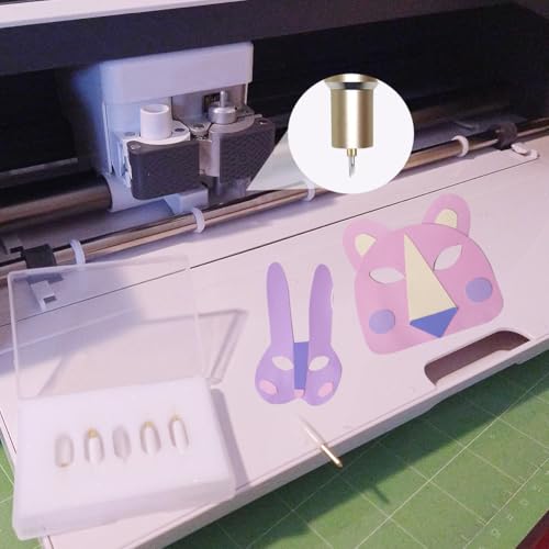 Gaqwok 900240 Premium Fine Point Blade Compatible For Cricut Explore Air 2/Air 3/Maker/Maker 3-10-Piece Set thumb #4