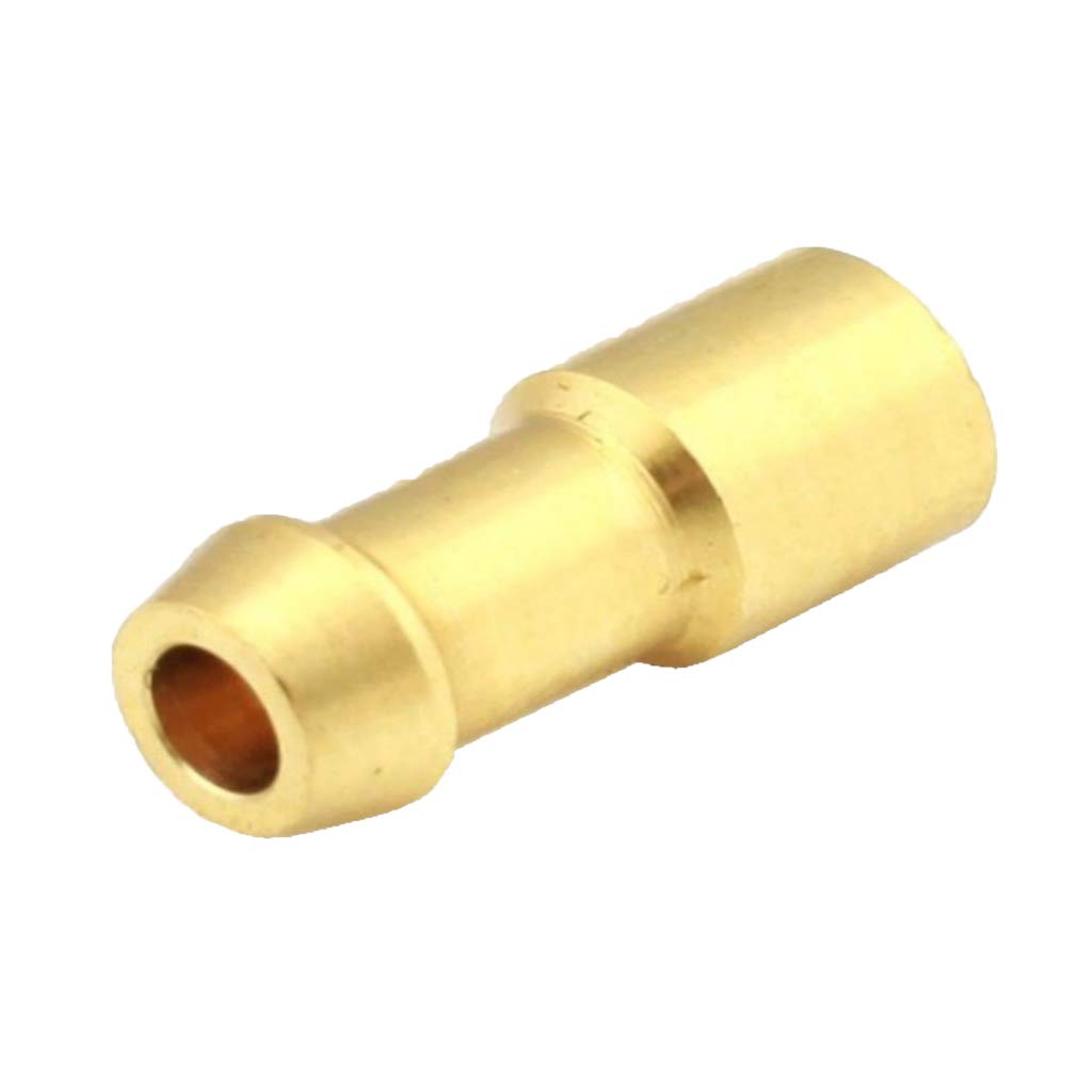 Kafton Brass Bullet Crimp Wire Connector Classic Car Motorcycle Cable Terminals 1.0Mm2 - Pack Of 100