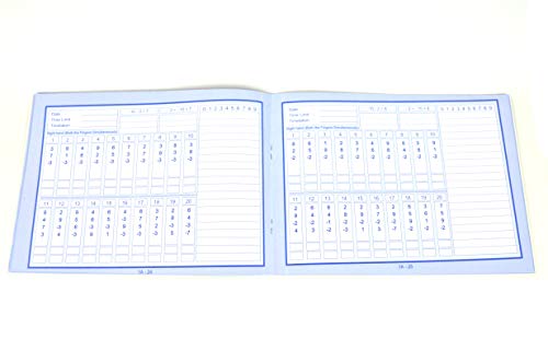 Djuize 13 Rod Single Colour Abacus with 2 Practice Work Books - Level 1 Book (Brown)