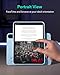 ESR for iPad Air 11 Inch Case M3/M2 (2025/2024), iPad Air 5th/4th Gen Case (2022/2020) 10.9 Inch, Removable Magnetic Cover, Adjustable Portrait/Landscape Stand, 9 Standing Angles, Light Blue