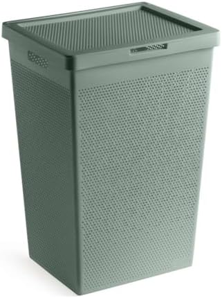 TATAY Cesta Ropa Sucia 60L Bohol | Diseño Minimalista | Tapa Abat...