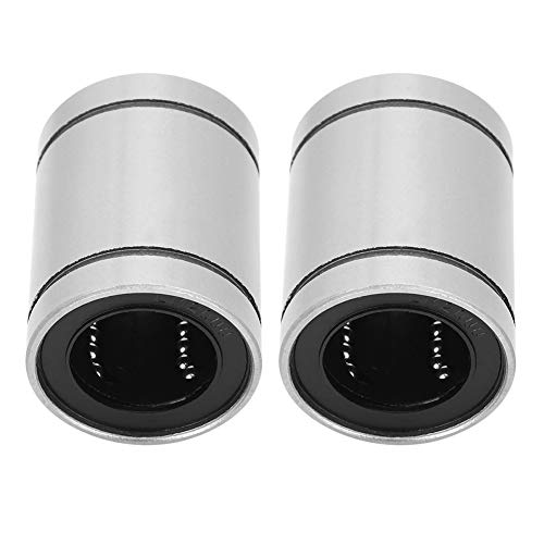 RASTKY Lot de 2 Roulements à Mouvement Linéaire à Bride LM20UU avec Chemin de Roulement Super Précis pour un Fonctionnement Fluide et une Longue Durée de Vie, Parfaits pour L'entretien et la