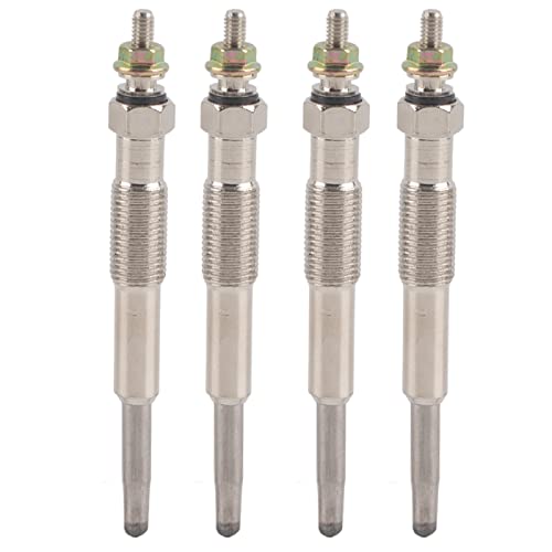 7700100558 Lot de 4 Bougies de Préchauffage de Rechange pour Clio Kangoo Trafic, Fabriquées en Matériau de qualité, pour Opel, Clio, Kangoo, Trafic,