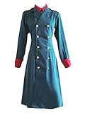 YuanCos Hetalia:Axis Powers Denmark Blue Uniform Halloween Cosplay Costume (Male XS)