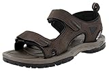 Northside Men's Riverside II Open-Toe Sandal, Dark Brown, 11 M US
