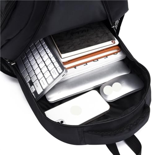 Sac à dos professionnel noir avec compartiments grande capacité pour ordinateur