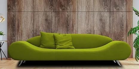 Image of Stylish & Modern Cushioned Couch Relax sectional Sofa in Fabric & Velvet and Heavy Duty Sofa for bedrooms, Living Rooms Guest Rooms Home and Office. (Green)