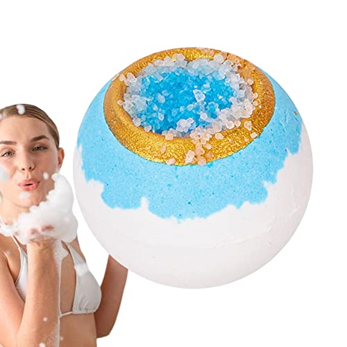 Bombas de banho de sal - Bomba efervescente de banho orgânico natural com óleo essencial puro,Bombas