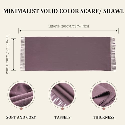 Pashmina Shawl Wrap for Women | Soft Wool Scarf | Wedding & Evening Shawl | Winter Warm Wrap | Luxury Cashmere Feel3