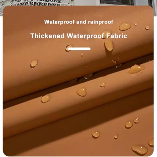 Auvent rétractable haut de gamme en toile imperméable résistante aux UV