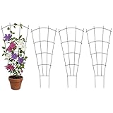Thealyn Rankgitter Metall 4er Set, 81,5 x 31 cm, Rankhilfe für...
