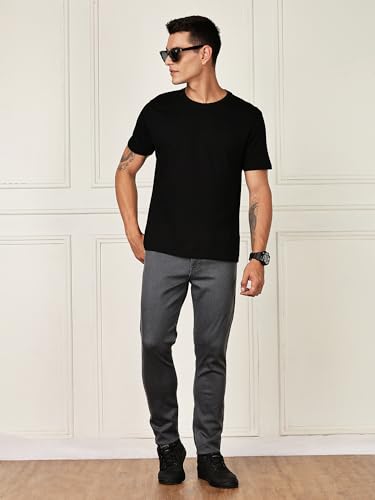 Image of Thomas Scott Men's | Smart Classic | Straight Fit | Mid-Rise | Light Fade | 5 Pockets | Stretchable | Jeans