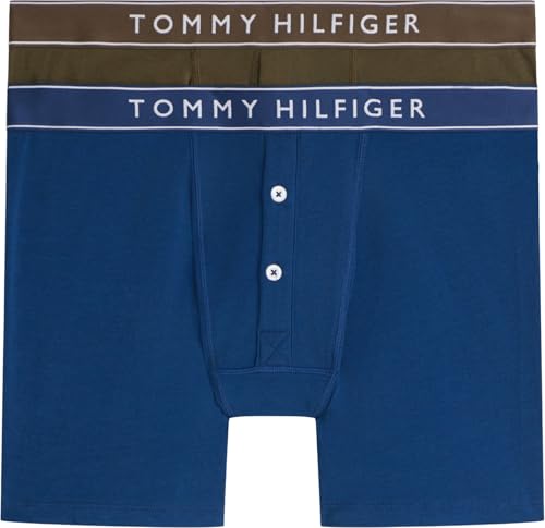 Miniatura 7 de Tommy Hilfiger 2p Button Fly Boxer Um0um03879 Calzoncillos Tipo bóxer Hombre (Pack de 2)