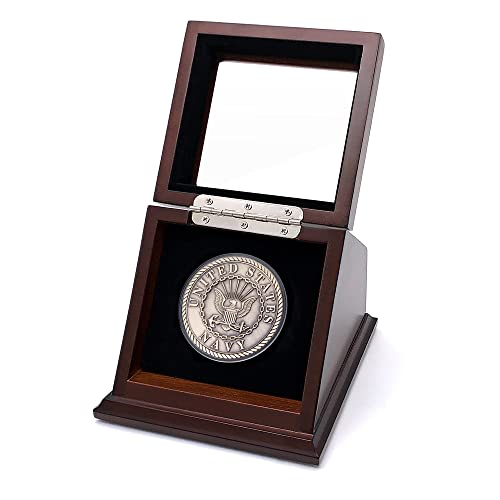 Chez Monett Challenge Coin Display Case 2.5 Inch 63.5-68.5 mm Coin Holder