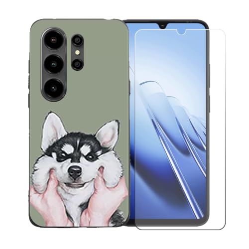 LCEHTOGYE �K�p Blackview Wave 10C +�����K���X�X�N���[���v���e�N�^�[�p�P�[�X�A�K�p Blackview Wave 10C (6,88")�ƌ݊����̂���u���b�N�\�t�gTPU�V���R���Q���P�[�X�ی�J�o�[ LLM8