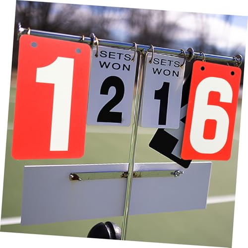 Marcador de números para tenis y deportes Toyvian miniatura 7