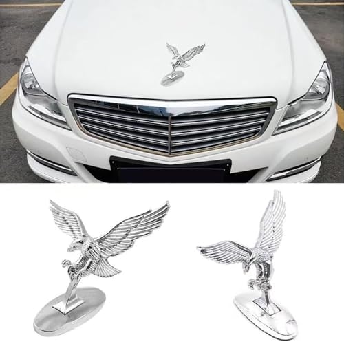 Pegatinas calcomanías coche tipo emblema Flying Eagle para disimular arañazos de capó 4