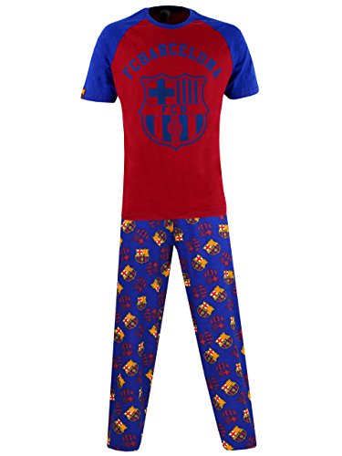 Barcelona Football Club - Ensembles De Pyjama - Barcelona F.C - Homme Medium, Multicolore, M