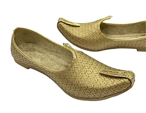 Men's Cream Wedding Shoes Sherwani Punjabi Jutti Traditional Ethnic Flats Mojari Khussa Juti3