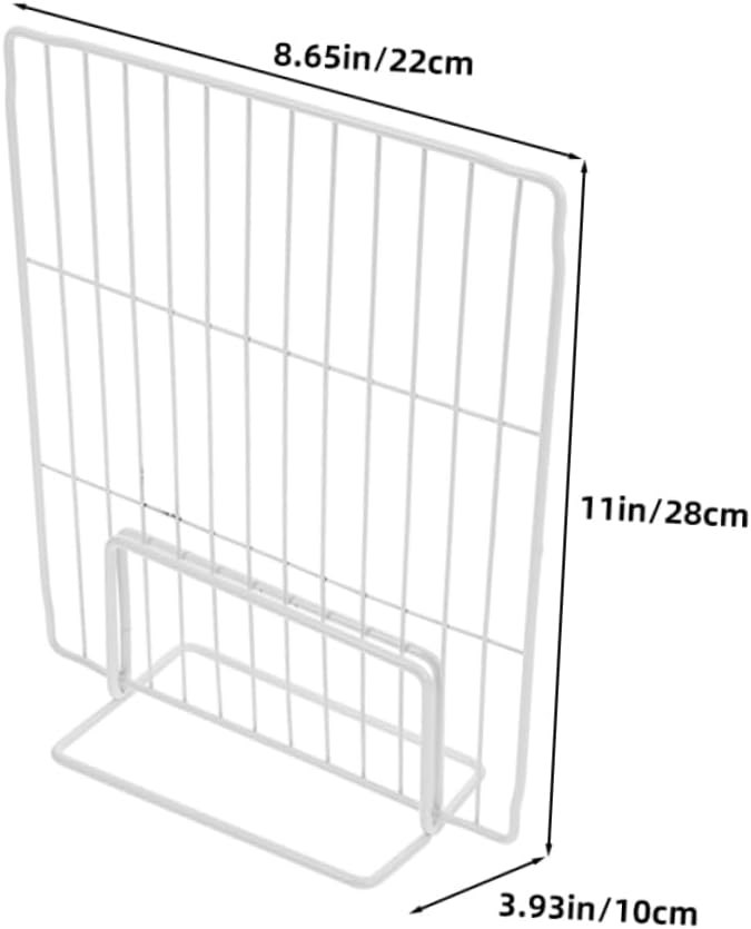 MAGICLULU 2pcs Wire Shelf Dividers - Refrigerator Fridge Dividers Clothes Wardrobe Separators Adjustable Closet Shelf Organizer for Bedroom Kitchen