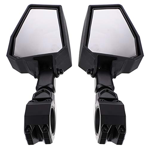 1 par de espelhos retrovisores de motocicleta ajustáveis para retrovisores laterais de motocicleta p