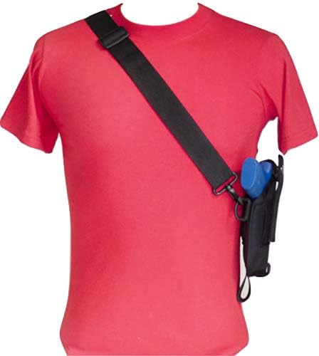 Bandolier Shoulder Holster for Shield EZ 2.0 S&W M&P, 9mm & 380 and M&P 2.0 Compact 22 Pistols Both with 3.675" - 3.8" Barrels