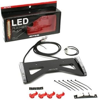 未開封 アクティブLEDウインカー付きライセンスホルダー　125cc以下対応 Amazon | アクティブ(ACTIVE) ライセンスホルダー付LEDウインカー