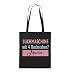 Produktbild Comedy Bags - Suchmaschine mit 4 Buchstaben Mama - Jutebeutel - Lange Henkel - 38x42cm - Farbe: Schwarz/Eisblau-Rosa
